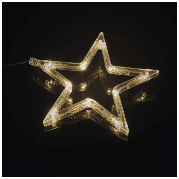 LED vianočný záves 70xLED/3,6W 567x125 cm teplá biela