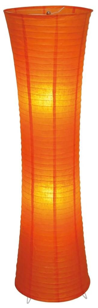 Stojaca lampa Taiyo v oranžovej farbe