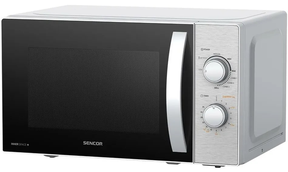 Sencor SMW 4320SS mikrovlnná rúra, strieborná