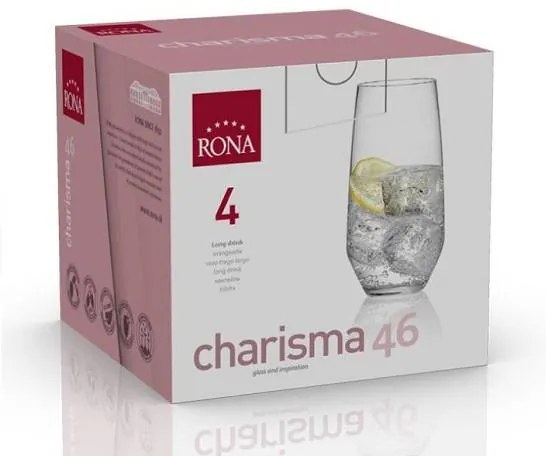 Rona Poháre CHARISMA 460 ml, 4 ks