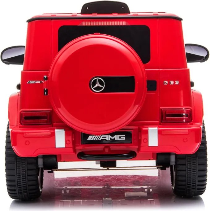 Elektrické autíčko Mercedes G63 červené