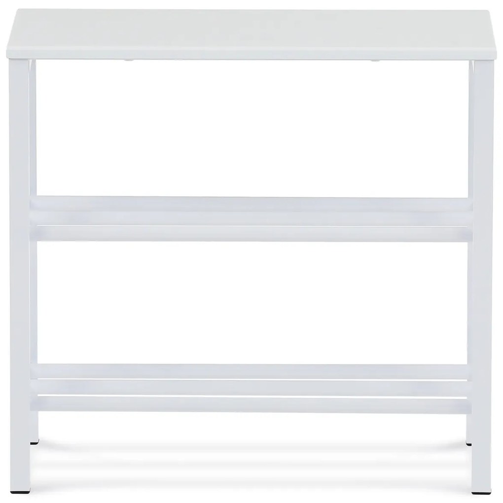 Stojan na topánky 83168-42 WT, kovový, biely