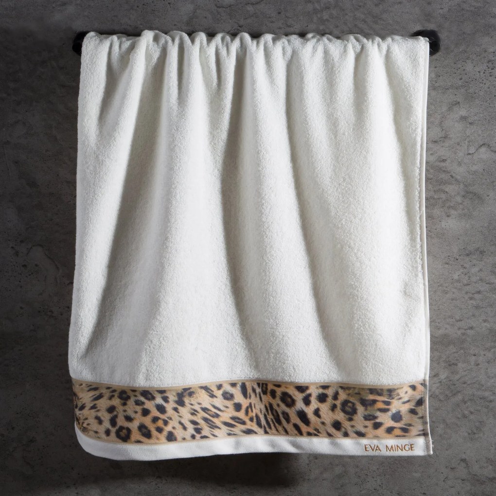 BAVLNENÝ UTERÁK EVA MINGE23 50X90 CM KRÉMOVÁ