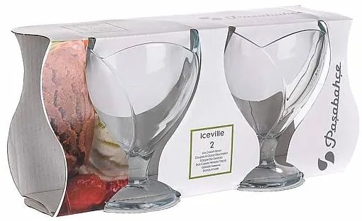 Pasabahce Zmrzlinové poháre ICEVILLE 216 ml, 2 ks