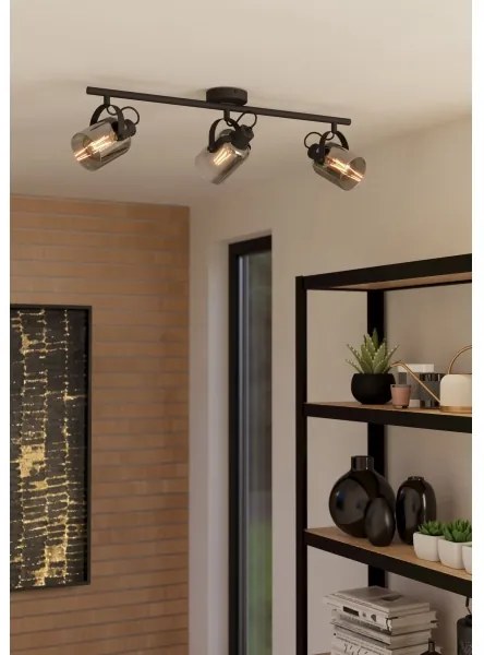 Eglo 99054 - Bodové svietidlo BERREGAS 3xE27/40W/230V