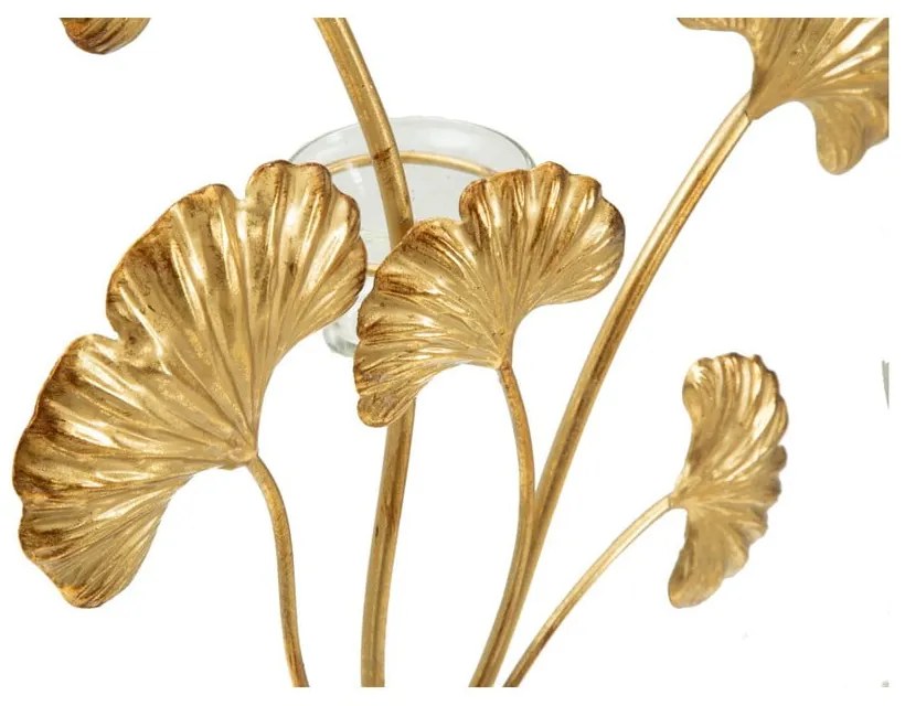 Svietnik v zlatej farbe Mauro Ferretti Oasis