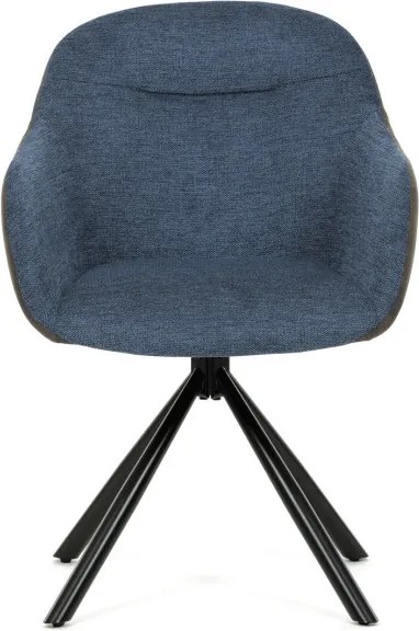 Jedálenská stolička modrá DCH-Y1143 BLUE2