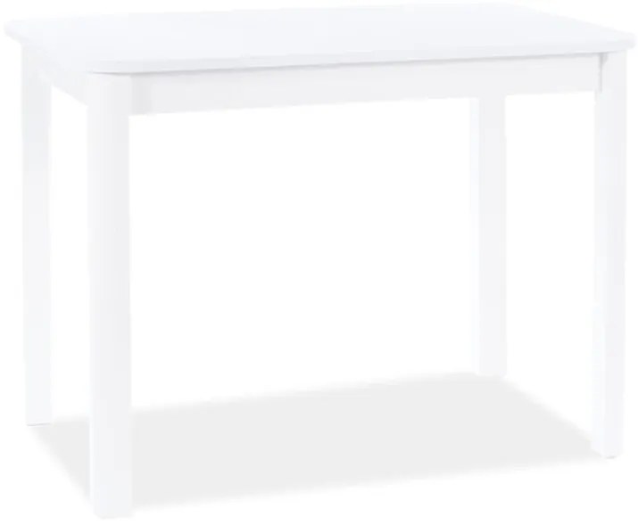 Jedálenský stôl Daniel (biela matná + biela matná) (pre 4 osoby). Vlastná spoľahlivá doprava až k Vám domov. 1050097