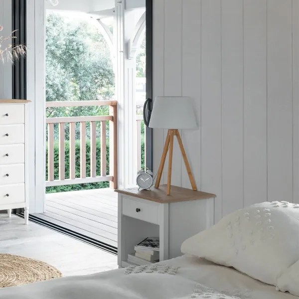 Atmosphera - Stolná lampa BAHI 1xE14/40W/230V bambus