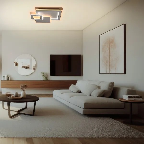 Brilagi - LED Stmievateľné stropné svietidlo MODERN LED/93W/230V 2700-6500K + DO