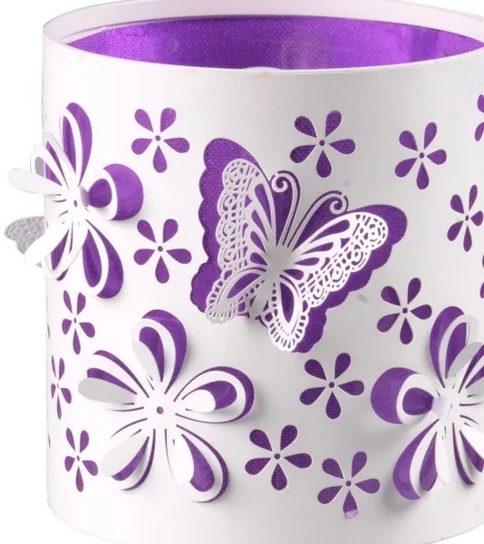 ONLI - Detská lampička TITILLA 1xE14/6W/230V 22 cm fialová/biela