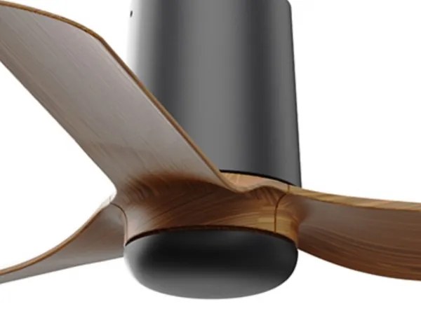 FARO 33835WT - Stropný ventilátor MINI PUNT TUB S hnedá/čierna pr. 90 cm WT +DO