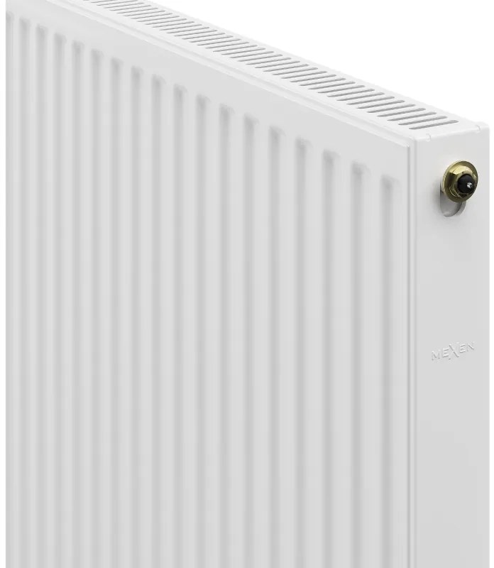 Mexen, Panelový radiátor Mexen CV11 500 x 1400 mm, spodné pripojenie, 1115 W, biely - W611-050-140-00