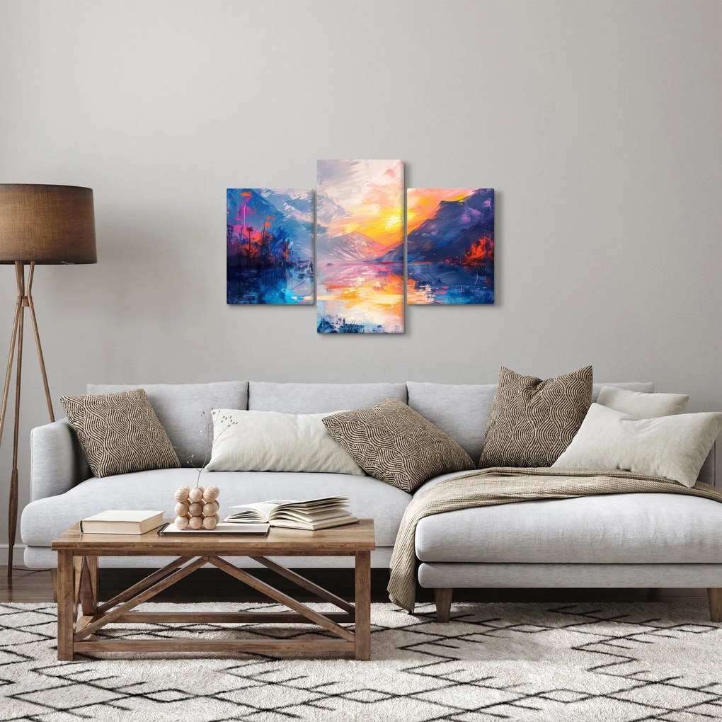 Obraz - Maľba krajiny (90x60 cm)