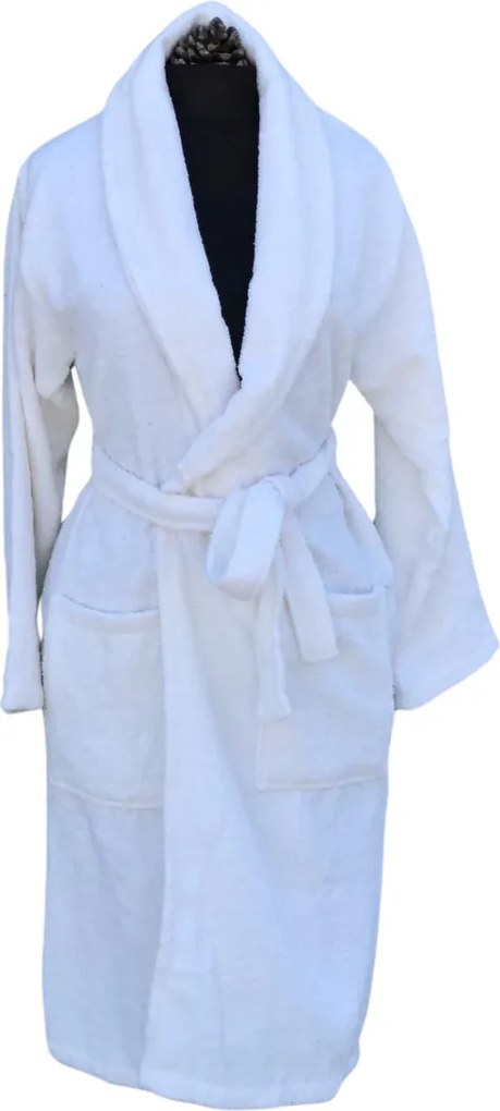 Froté deluxe unisex župan Biely - L