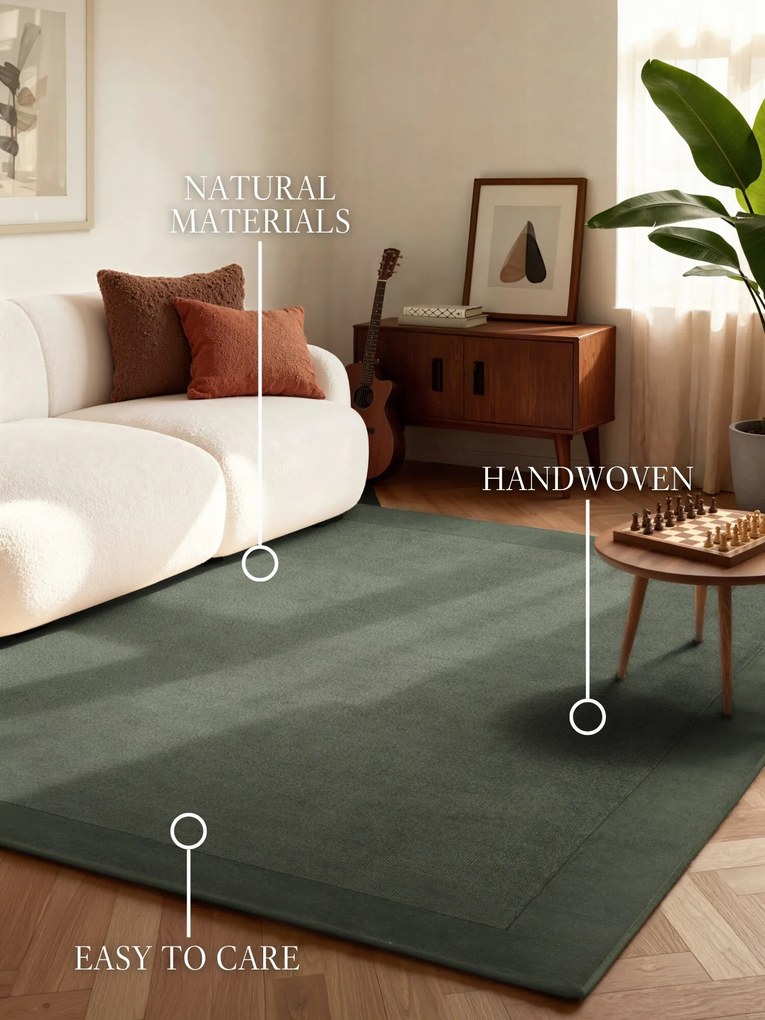 Villeroy & Boch, Kusový koberec Villeroy & Boch Kari 106284 Green, 120x180, zelená, obývacia izba