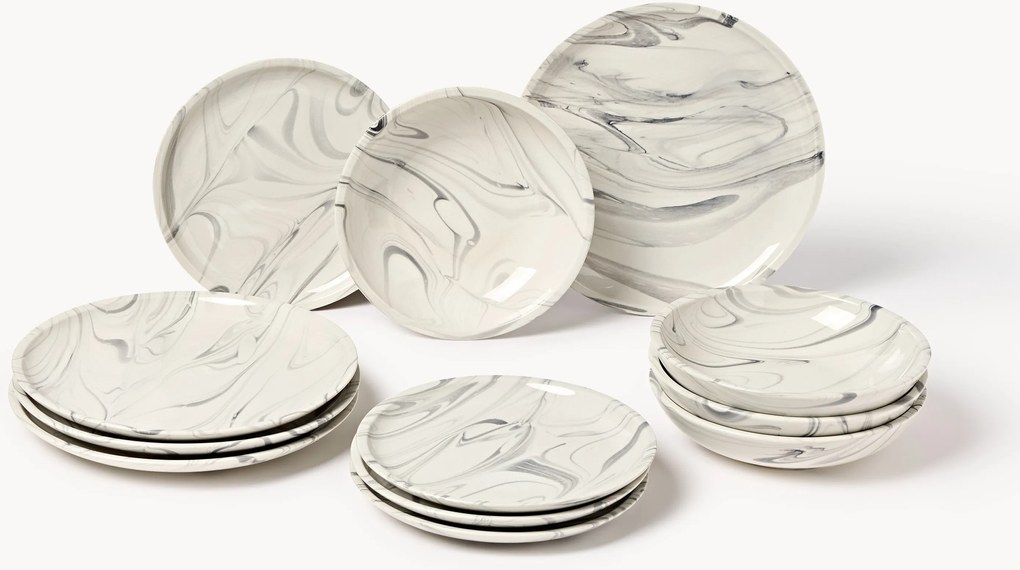 Súprava riadu Marby, 4 osoby, 12 ks