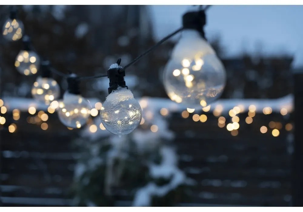 Vonkajšia svetelná LED reťaz Star Trading Big Circus, dĺžka 4,5 m