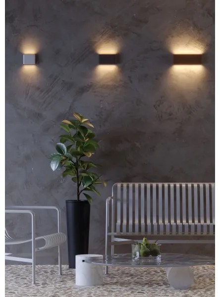 Redo 9623 - LED Vonkajšie nástenné svietidlo POCKET 2xLED/6W/230V IP54