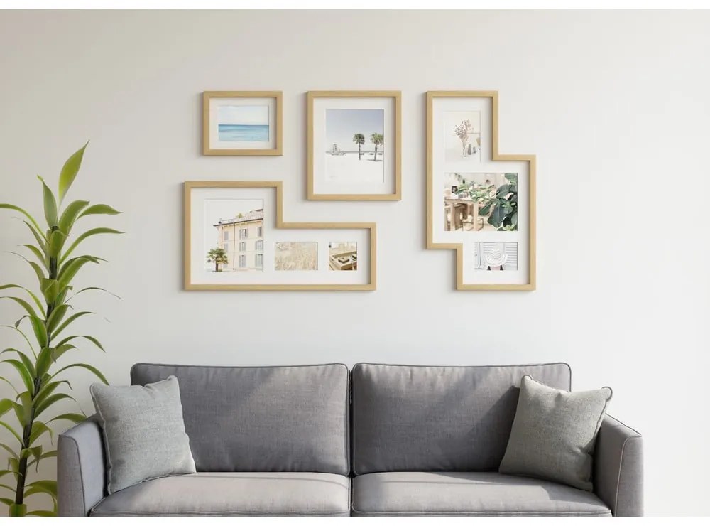 Plastové rámčeky v súprave 4 ks 38x69 cm Mingle – Umbra