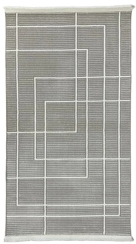 Koberec Elif 1,6/2,3 Eli401 strieborná