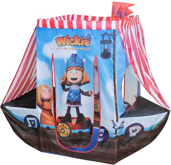 KnorrtoysDetský stan Wickie Vikingská loď 83557 155x70x120cm