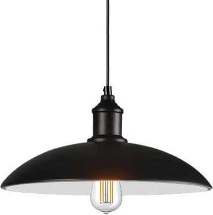 BRG LED stropné svietidlo B7059C - E27 - čierne
