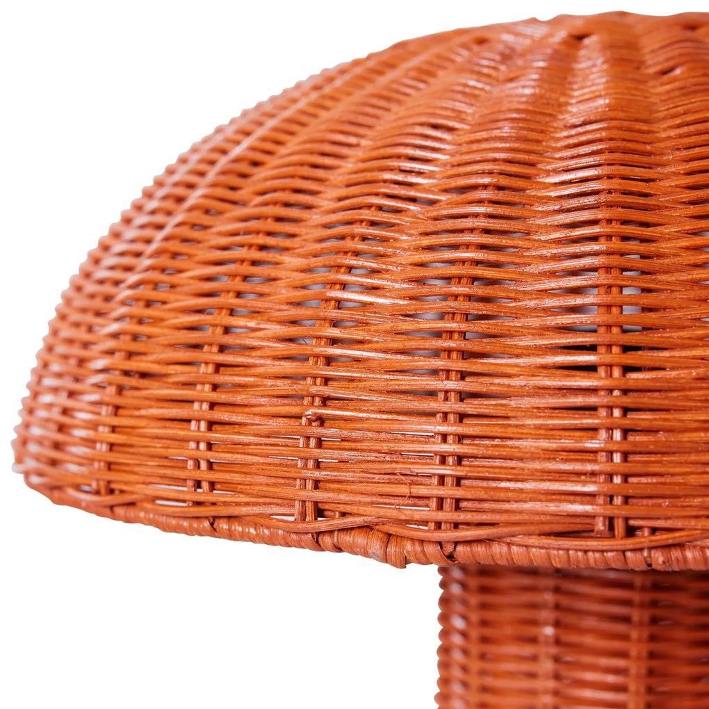 HK living Stolná lampa Rattan Coral