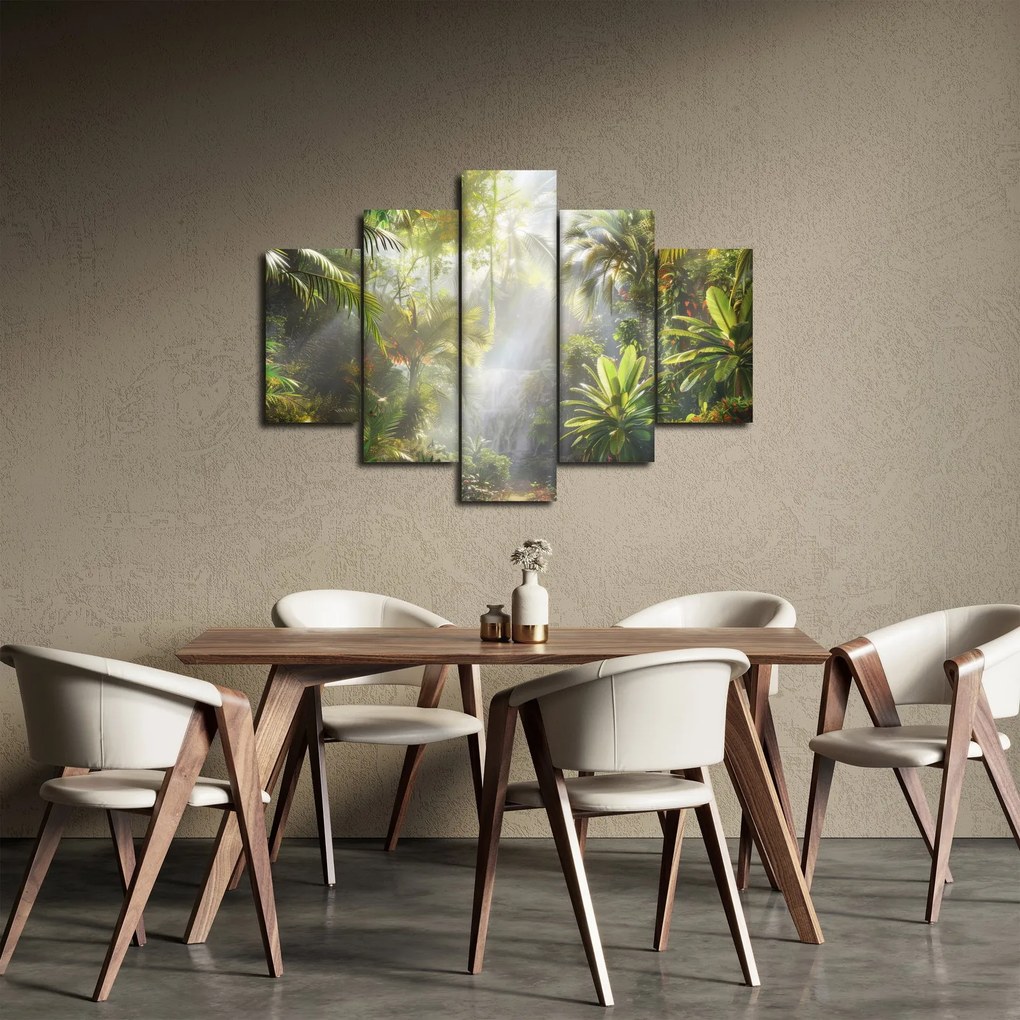 Obraz - Tropický dažďový prales (150x105 cm)