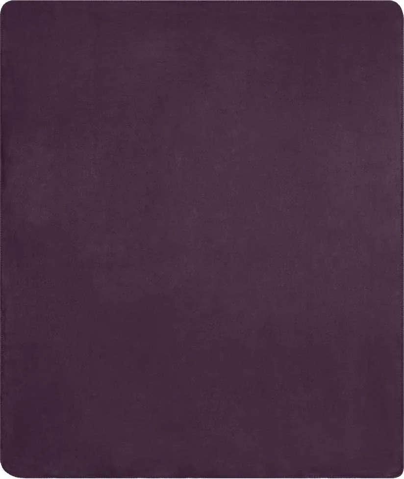Daiber Fleece deka 150x170 cm JN952 - Hnedá / smotanová | 150 x 170 cm
