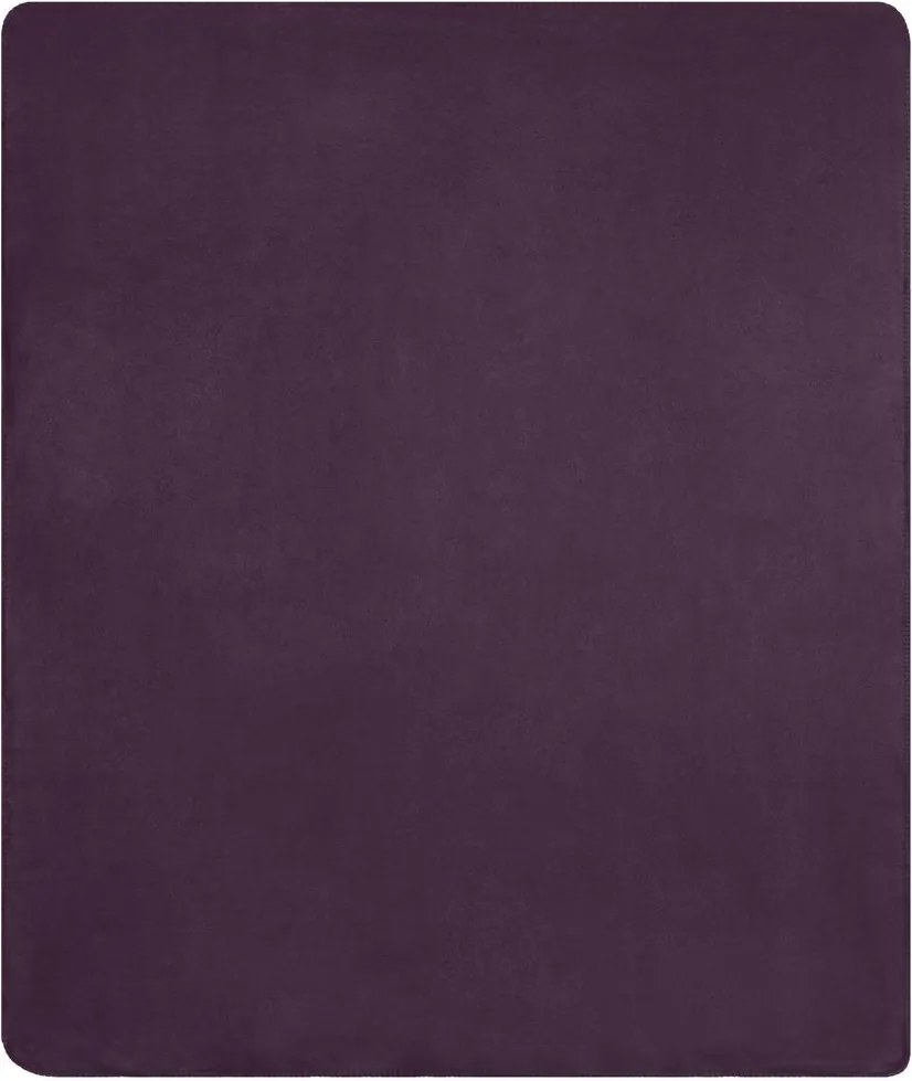 James & Nicholson (Daiber) Fleece deka 150x170 cm JN952 - Čierna / strieborná | 150 x 170 cm