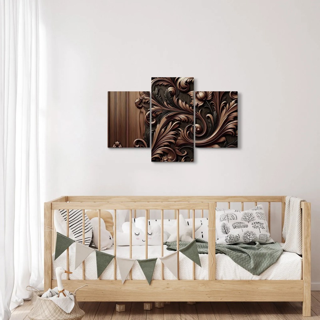 Obraz - Vzor z dreva (90x60 cm)