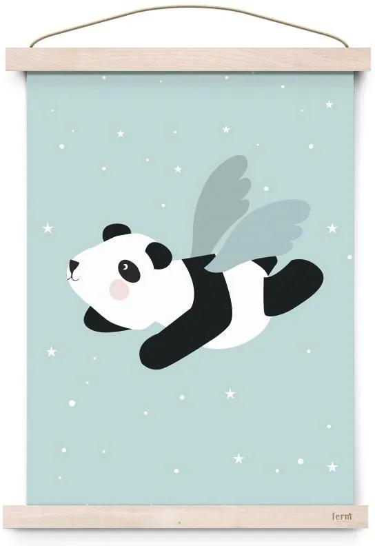 EEF lillemor Plagát do detskej izby Flying Panda A3