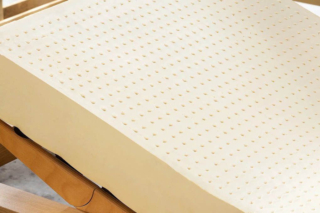 Novaya Latexový matrac BASIC 100% prírodný (nezónový) Rozmer: 200x180, Poťahová látka: Tencel, Tvrdosť matraca: Stredne Tvrdý (75 kg/m3)