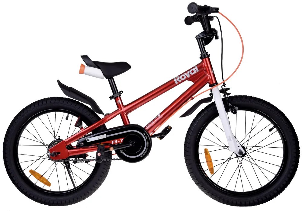 RoyalBaby Detský bicykel Freestyle 7.0 Perfect 18'' Royal Baby RB18B-6 - červený