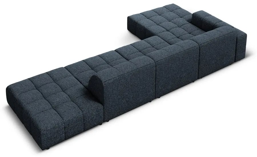 Modrá rohová pohovka (ľavý roh) Chicago – Cosmopolitan Design