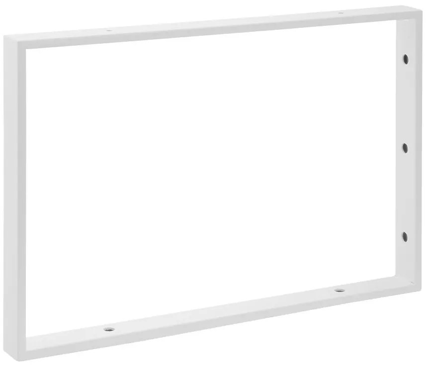 Sapho Sapho, Podperná konzola 490x330x40mm, lakovaná oceľ, biela matná, 30371