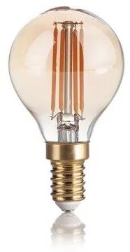 Ideal Lux 151656 Vintage LED žiarovka E14, 4W, 300lm, 2200K, jantárová