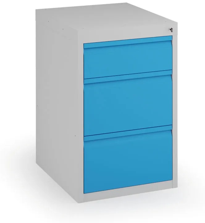 Podstavný dielenský box na náradie KOVONA, 3 zásuvky, 800 x 480 x 610 mm