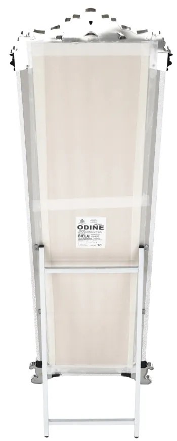 Stojace zrkadlo Odine - biela / strieborná