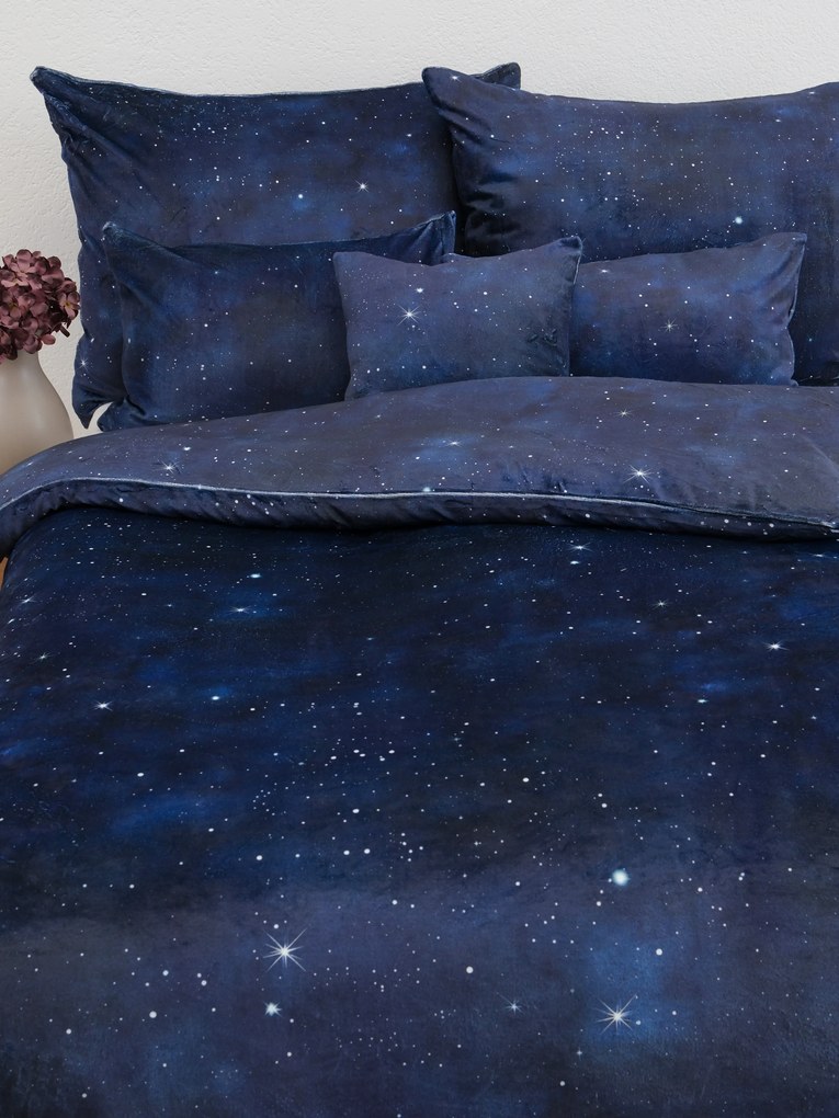 Francúzske obliečky mikroplyš Digital – Hviezdna obloha