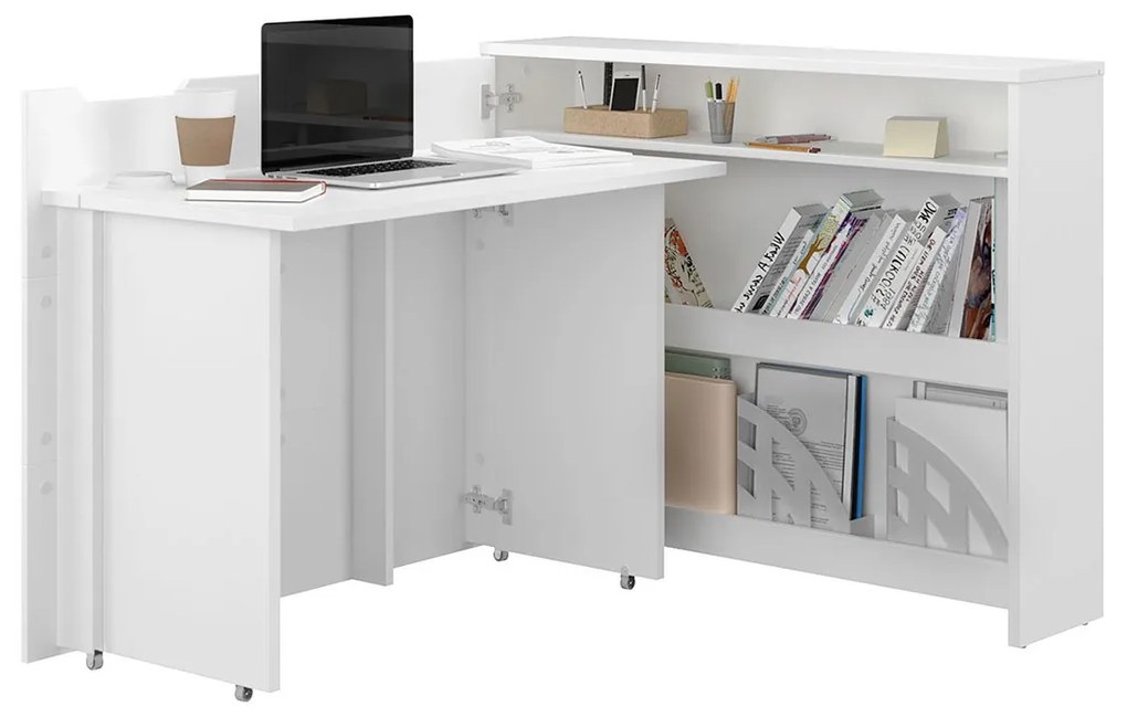 Pc stolík Concept Work CW-01, Farby: dub artisan, Strana: ľavá
