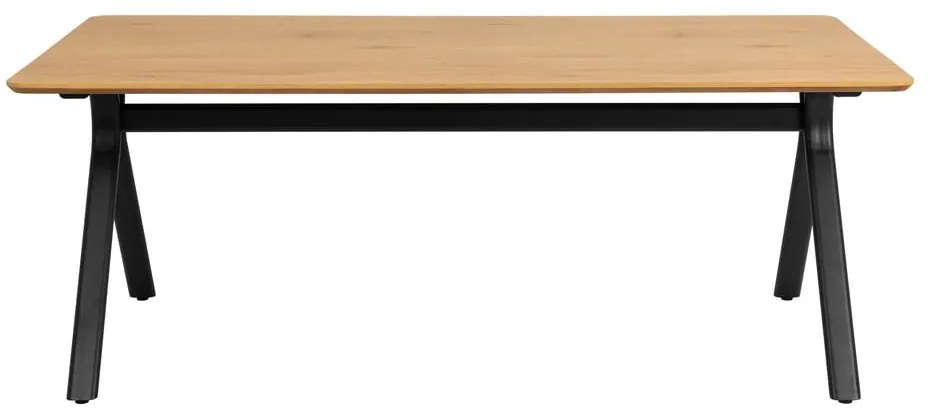 Jedálenský stôl s doskou v dubovom dekore 100x200 cm Bristol – Actona