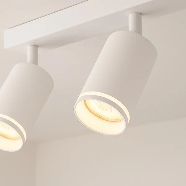 Bodové svietidlo PIPE 3xGU10/10W/230V biele