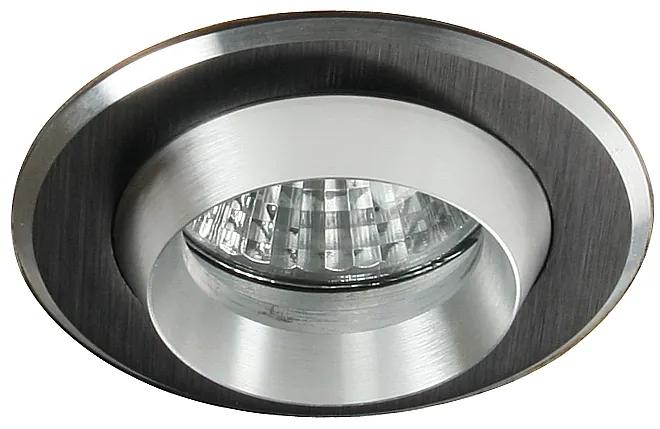 CLX Moderné podhľadové osvetlenie FELLE, 1xMR16, 50W, 7,6 cm, okrúhle, čierne