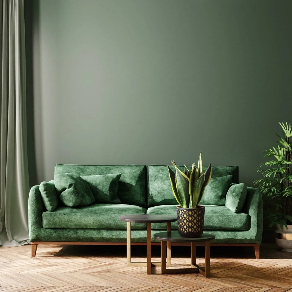 Plastový květináč Etnik 19x20 cm černý/zlatý