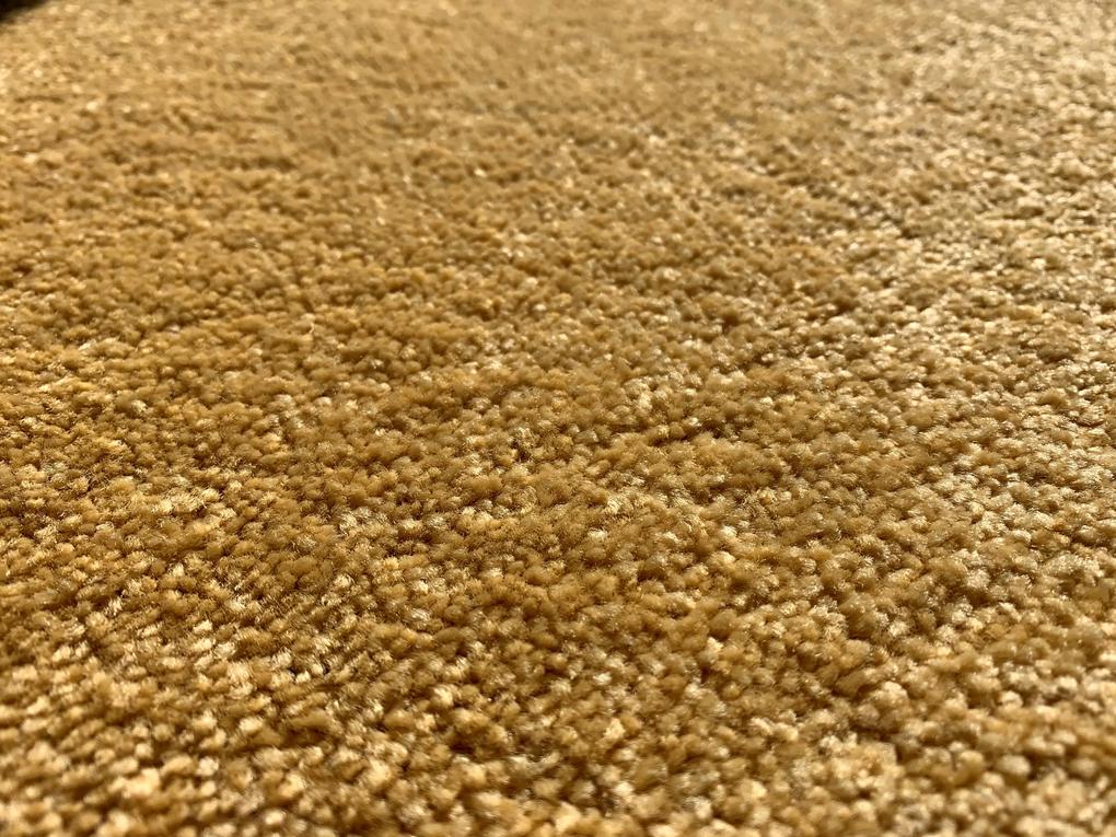 Vopi koberce Kusový koberec Eton Exklusive žltý - 200x400 cm