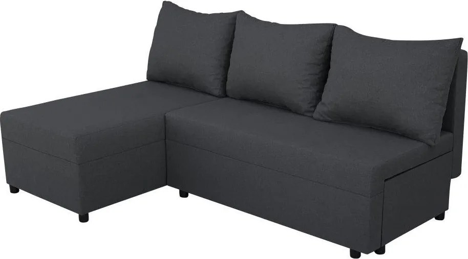 XXXLutz SEDACIA SÚPRAVA, drevo, textil, tmavosivá Ti'me - Sedačky - 000371000101