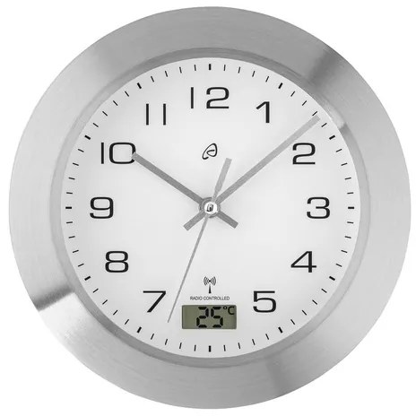 AURIOL® Hodiny do kúpeľne (hliníkový rám) (100364383)