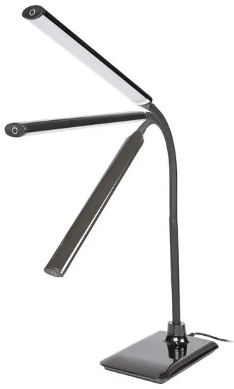 LIVARNO home Stolná/Upínacia LED lampa (stolná lampa, čierna) (100352194)